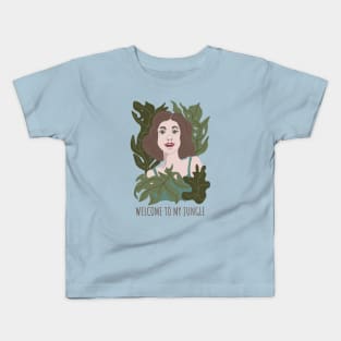 Plant Lover Welcome To My Jungle Kids T-Shirt